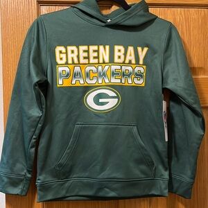 NWT youth NFL Packer fleece sweatshirt